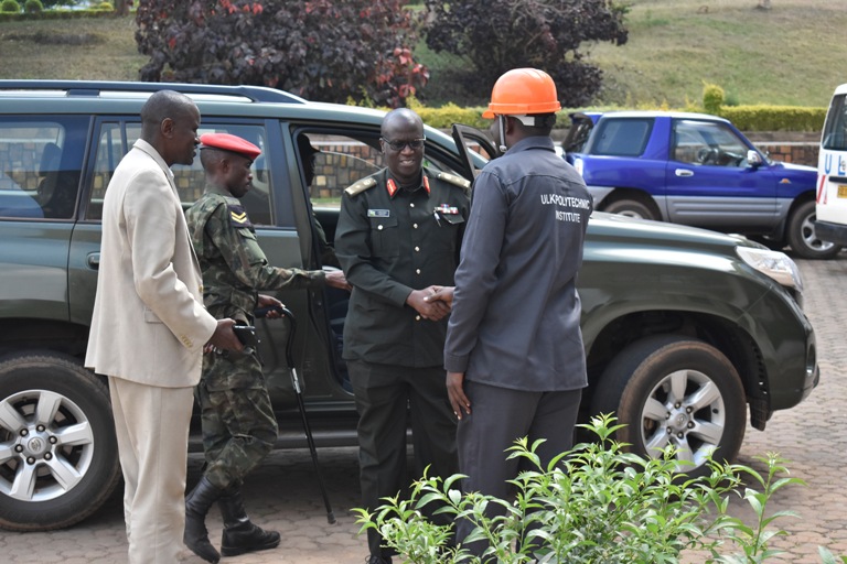 Visit of General John BAGABO at ULK POLYTECHNIC INSTITUTE 